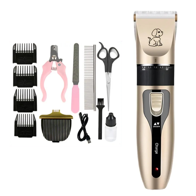 Quiet Pet Grooming Clippers with Sharp Blades