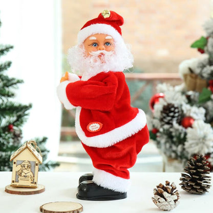 Humorous Christmas Santa Figure
