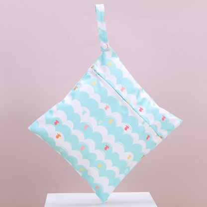 Waterproof Baby Bag with Zipper – Stroller Wet Bag