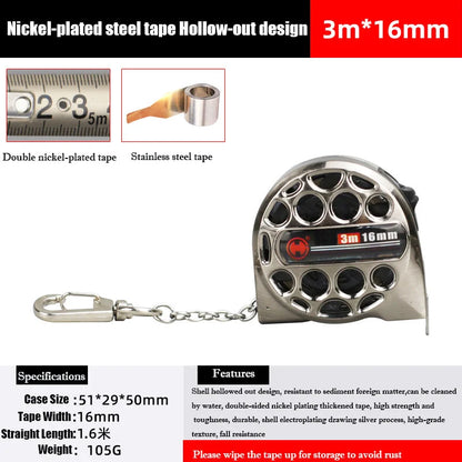 Durable Metal Pocket Ruler - Halri