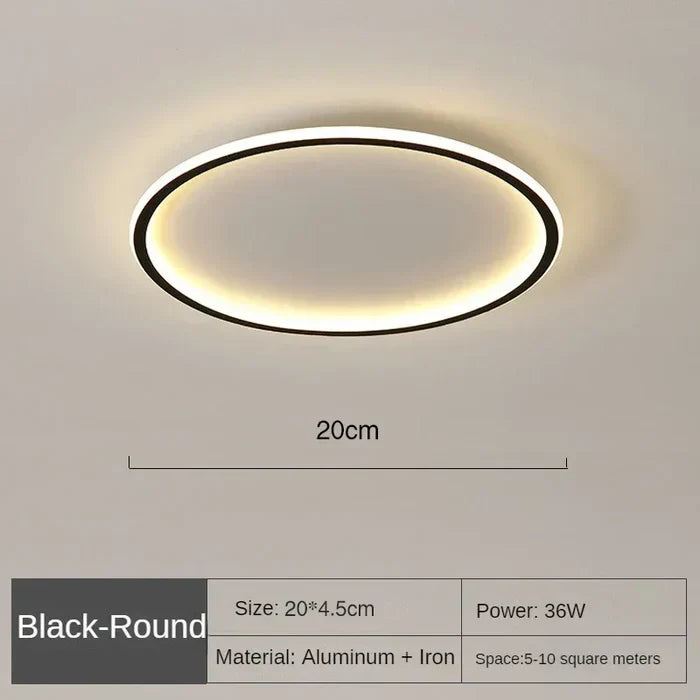 Contemporary Round Pendant Light for Living Rooms