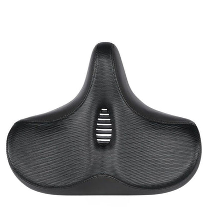 Big Cushion Bike Seat with Soft Padding and Water Resistant Cover - Halri