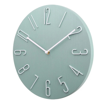 Vibrant Decorative Wall Clock With Bright Colors