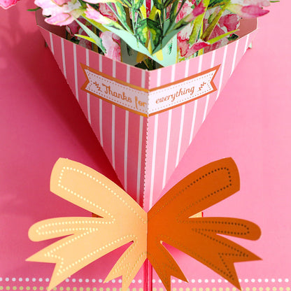 Beautiful Mom Pop-Up Greeting Card Design