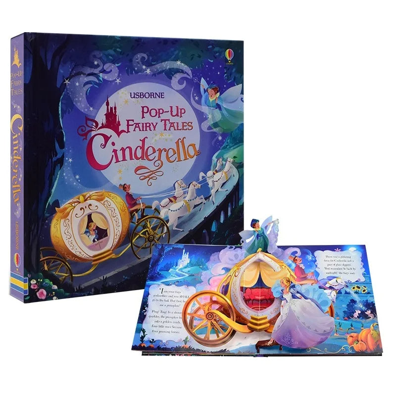 Colorful 3D Pop Up Story Book for Kids