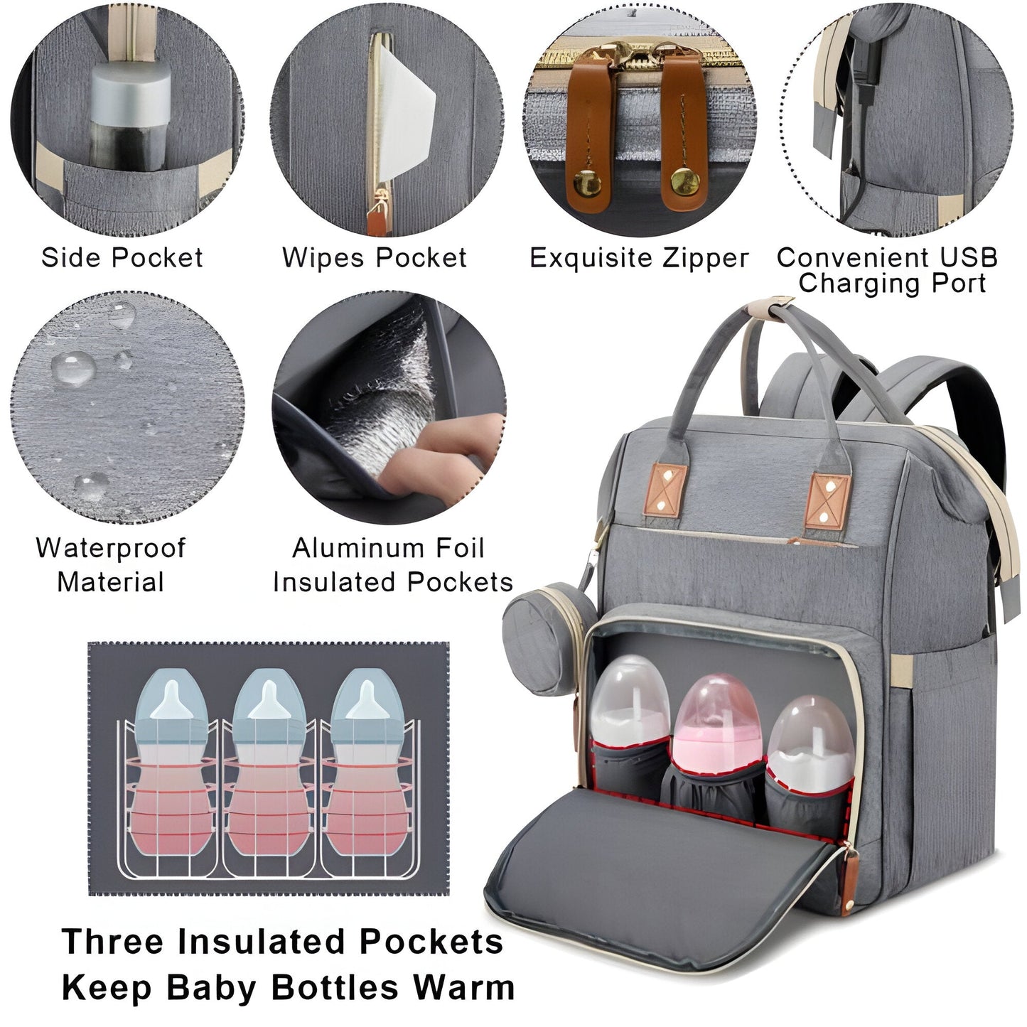 Portable Baby Changing Bag Cot