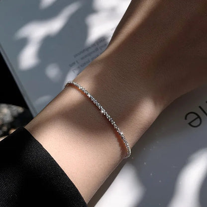 Sparkling Silver Luxury Bracelet - Halri