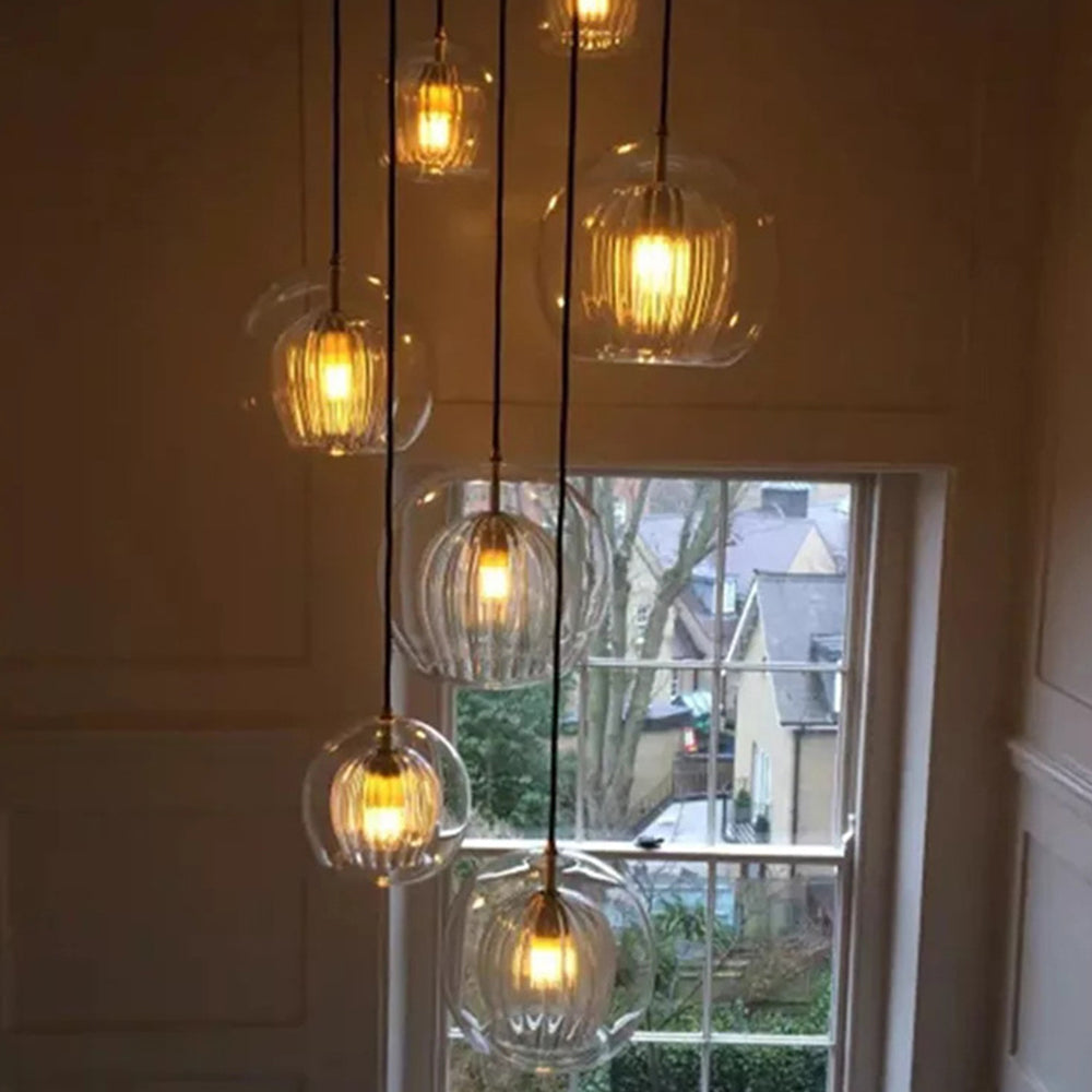 Warm Glow Hanging Light - Soft Pendant LightingFixture