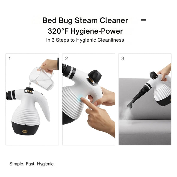Powerful Hot Vapor Cleaner for Bed Bugs and Sanitizing