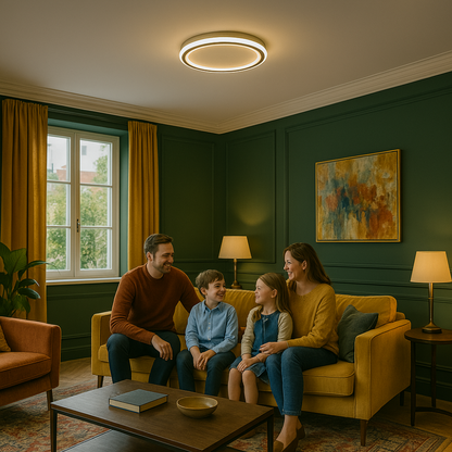 Bright Modern Scandinavian Ceiling Lamp