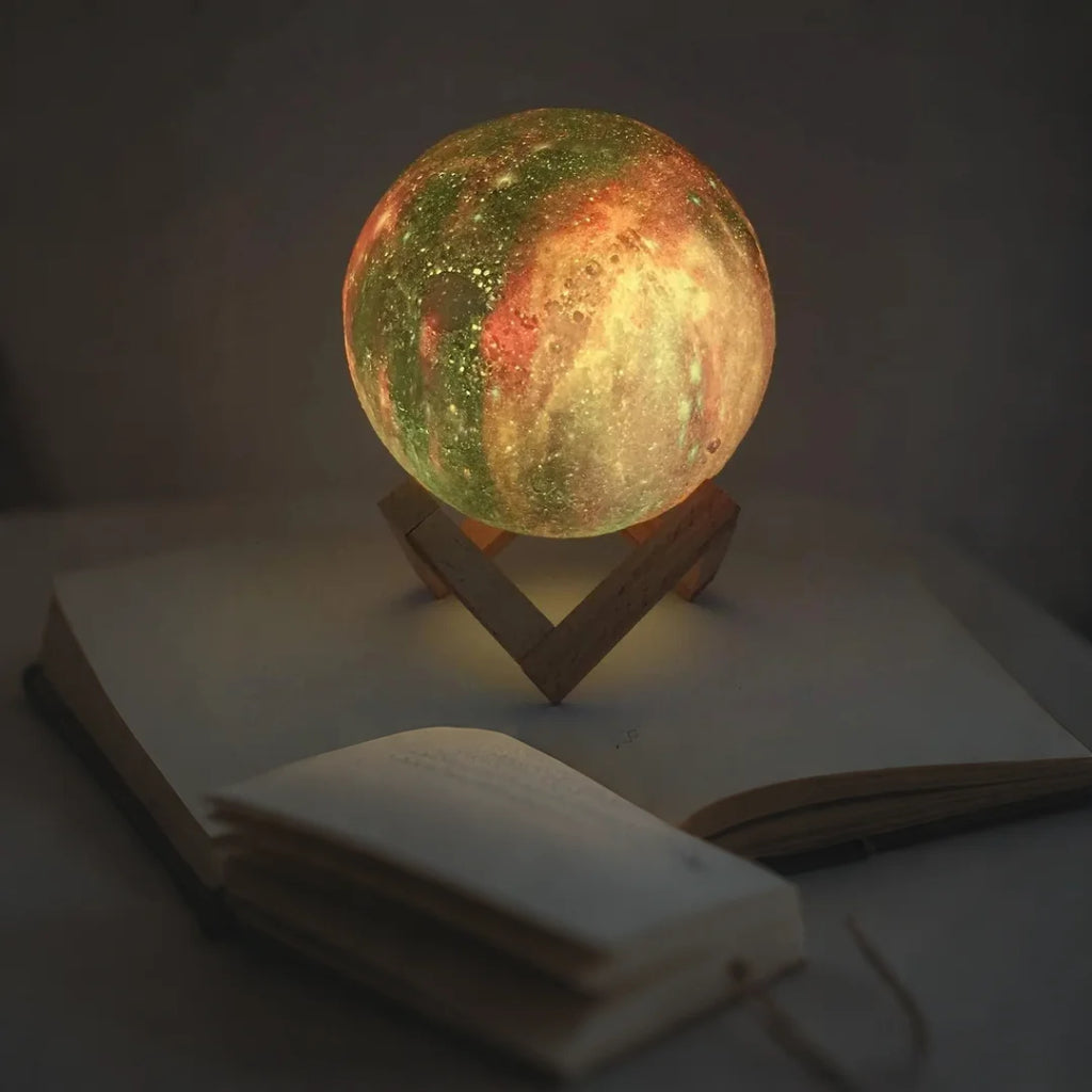 Glarefusion Creative Space Moonlight Table Lamp