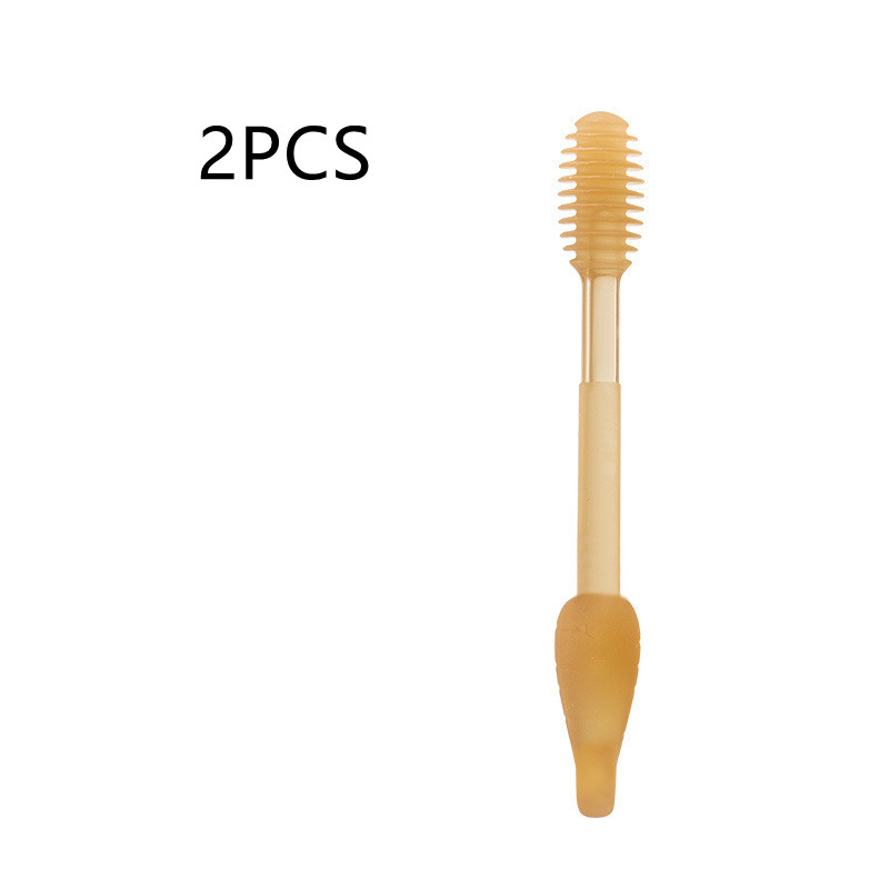 Soft Silicone Baby Toothbrush Set with Travel Case