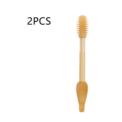Soft Silicone Baby Toothbrush Set with Travel Case