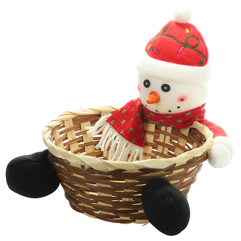Colorful Holiday Candy Gift Basket