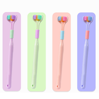 Gentle 3-Sided Bristle Toothbrush