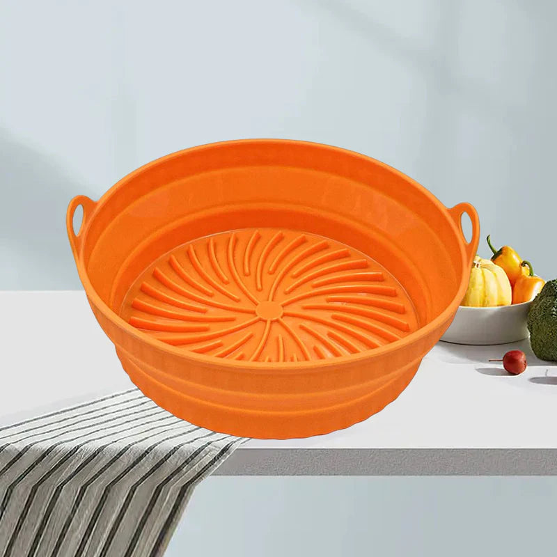 Non-Stick Air Fryer Grill Silicone Pan
