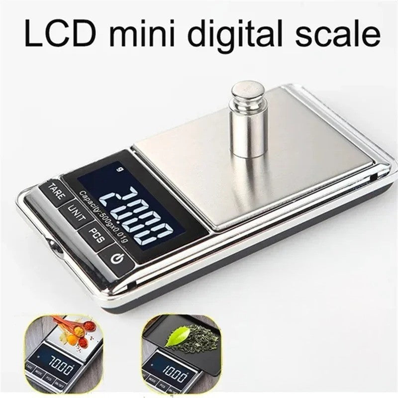 Compact Coffee Jewelry Scale