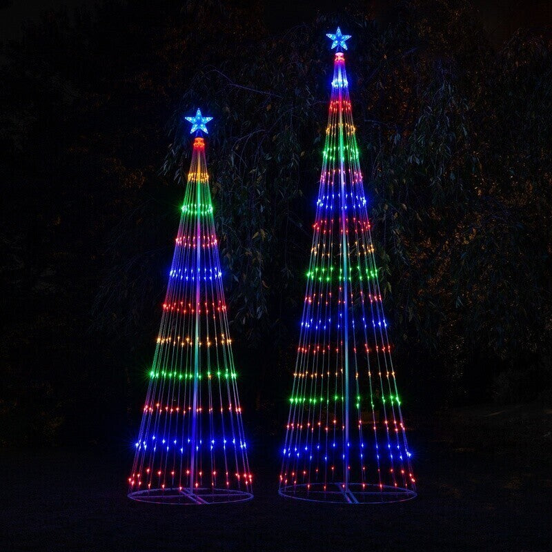 Colorful LED Animated Holiday Tree Light Display