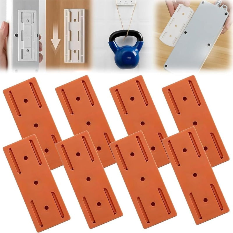 Easy Mount Power Strip Holder with Sliding Track