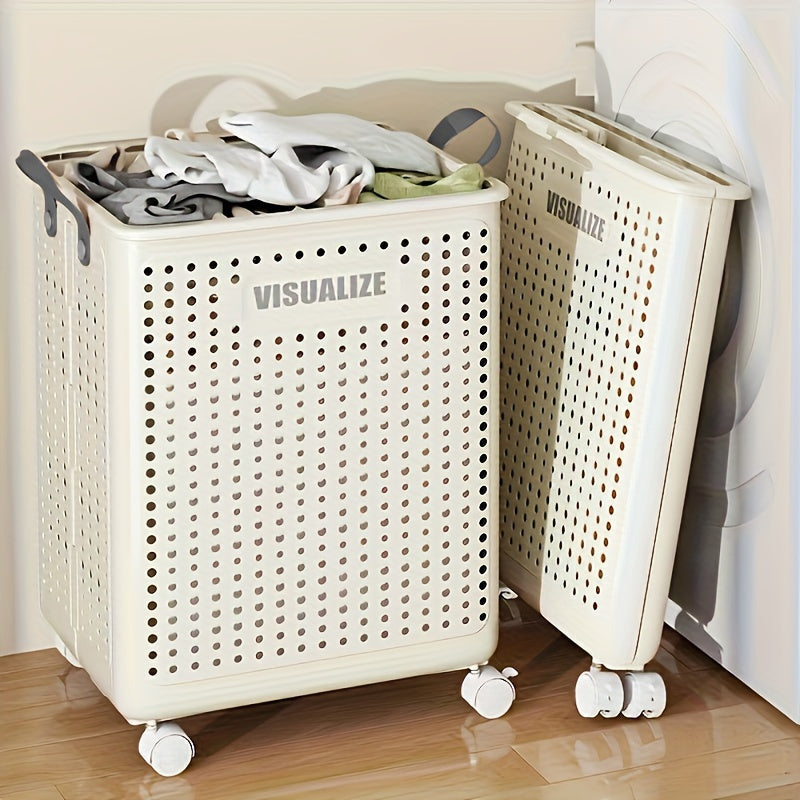 Portable Collapsible Laundry Cart