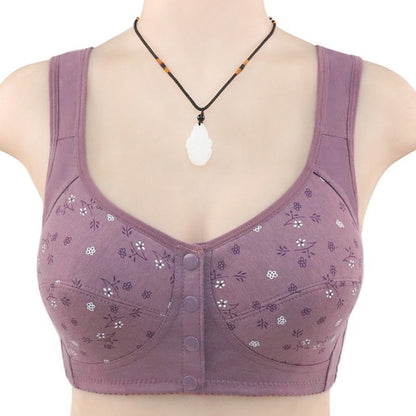 Soft Front Closure Wireless Bra