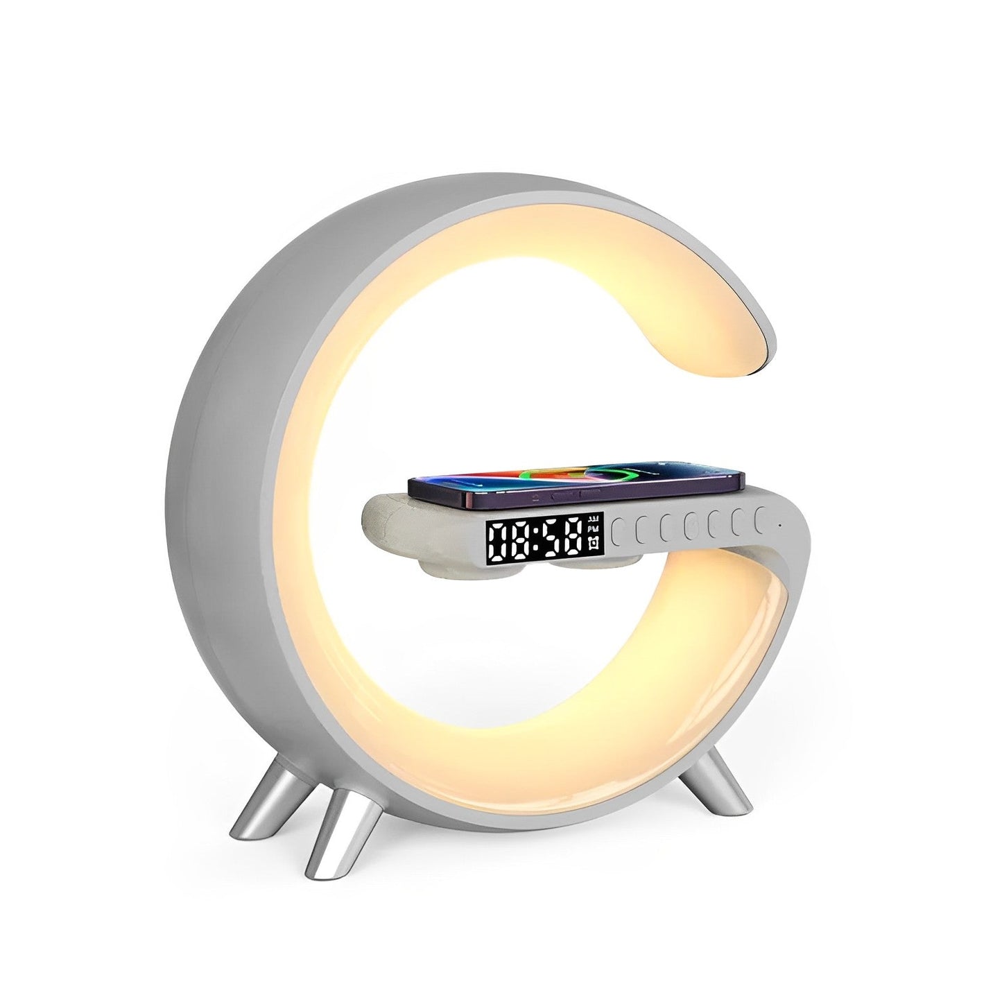 Compact LED Desktop Clock