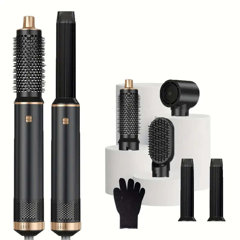 Multi Function Hair Styling Kit with Dryer and Iron