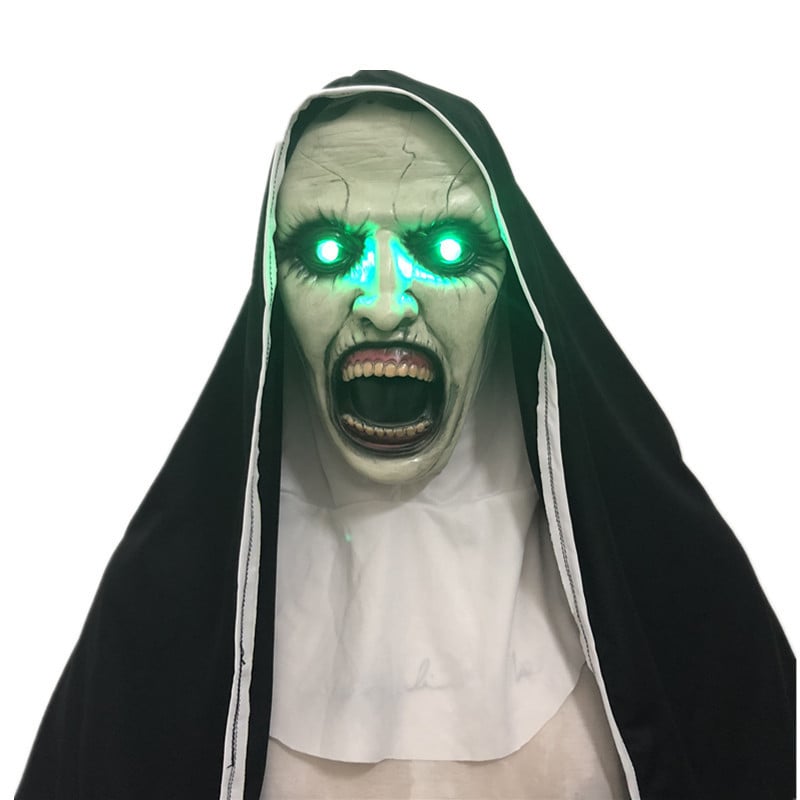 Scary Old Man Halloween Mask Costume