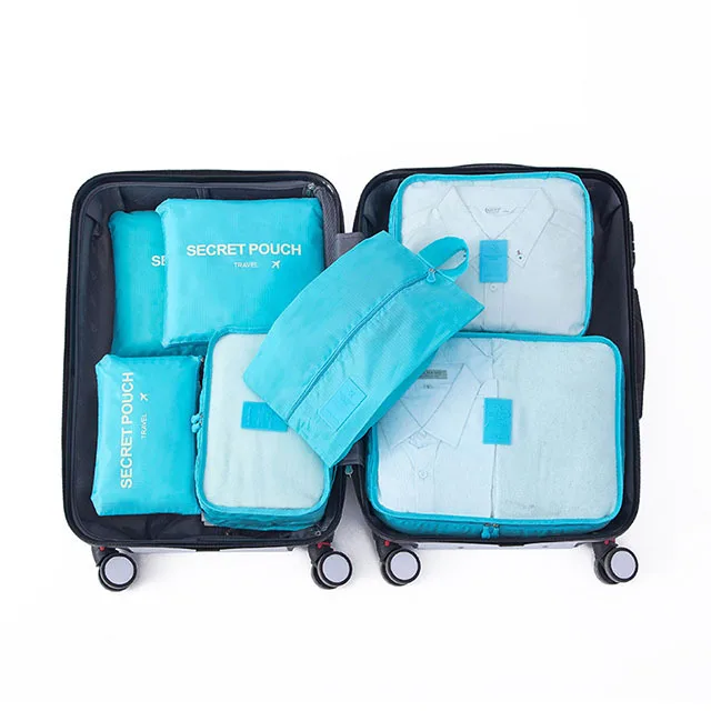 Spacious Travel Storage Bag Set with Extra Compartments