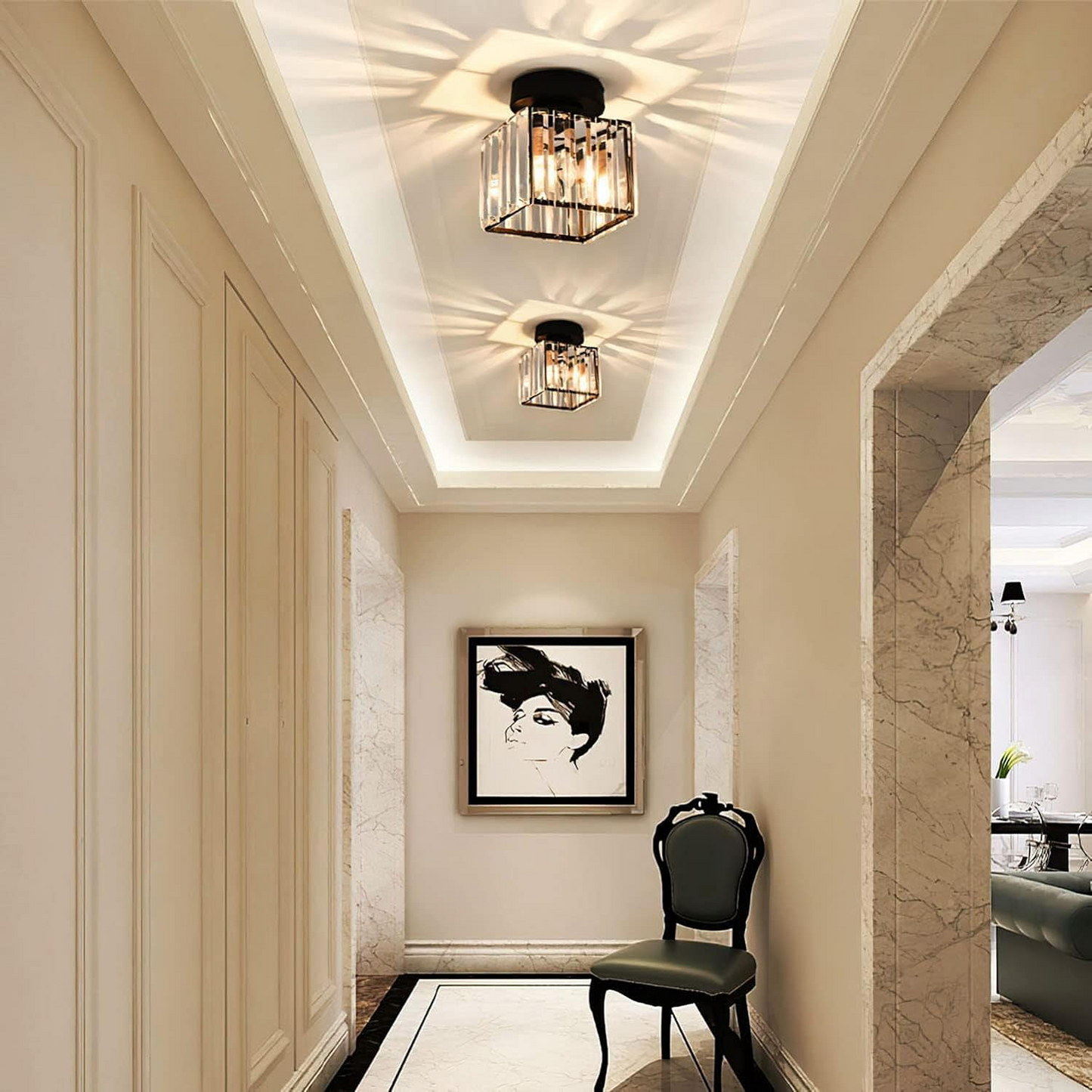 Luxury Glass Pendant Light for Modern Homes