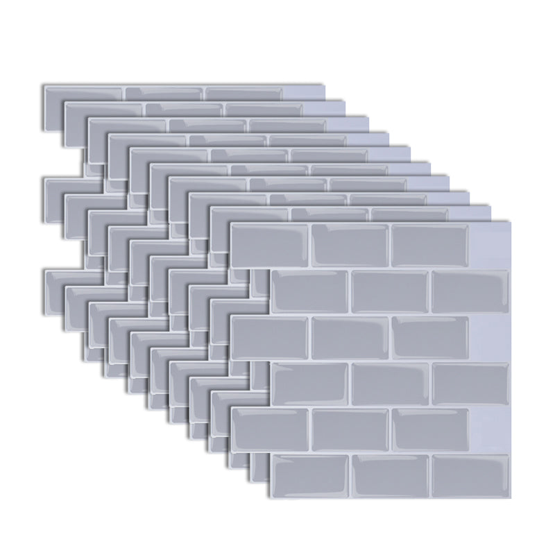 Easy Peel Stick Backsplash Tiles for Kitchen Bathroom