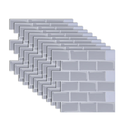 Easy Peel Stick Backsplash Tiles for Kitchen Bathroom
