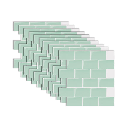 Easy Peel Stick Backsplash Tiles for Kitchen Bathroom