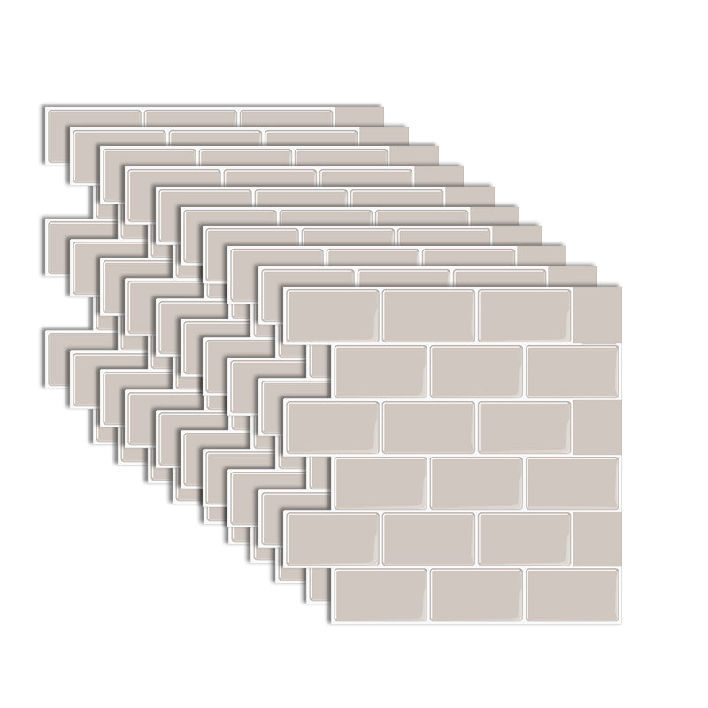 Easy Peel Stick Backsplash Tiles for Kitchen Bathroom