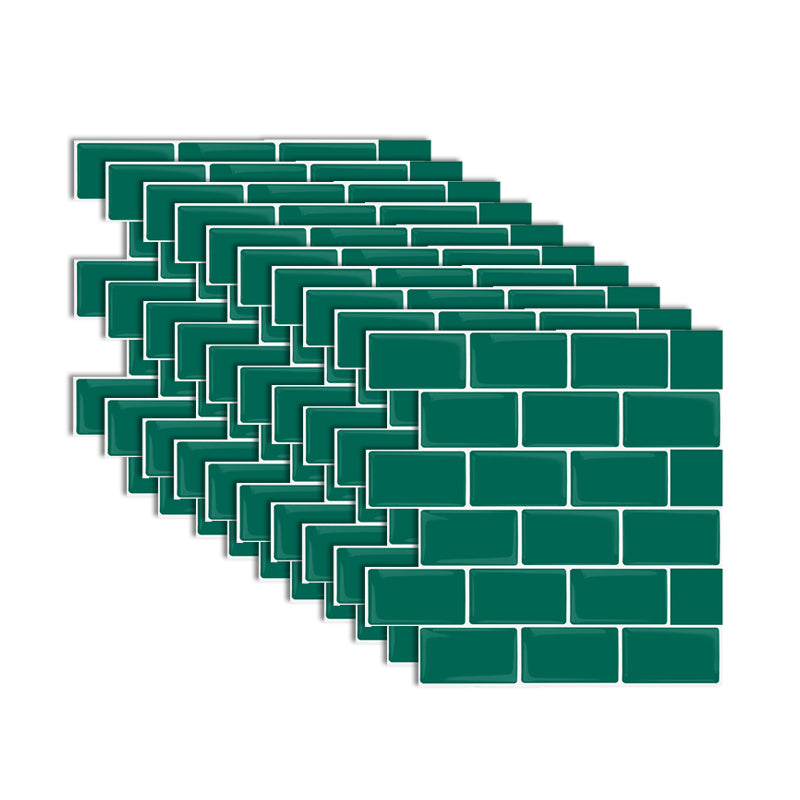 Easy Peel Stick Backsplash Tiles for Kitchen Bathroom