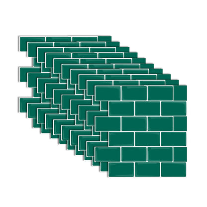 Easy Peel Stick Backsplash Tiles for Kitchen Bathroom