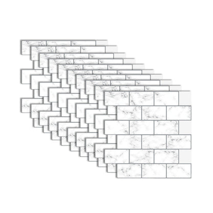 Easy Peel Stick Backsplash Tiles for Kitchen Bathroom