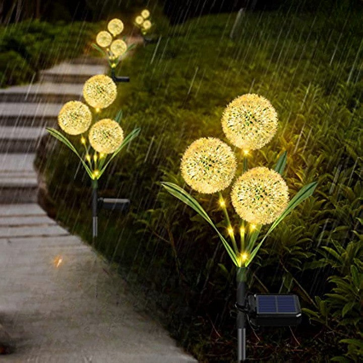 Bright Outdoor Solar Dandelion String Lights - Halri