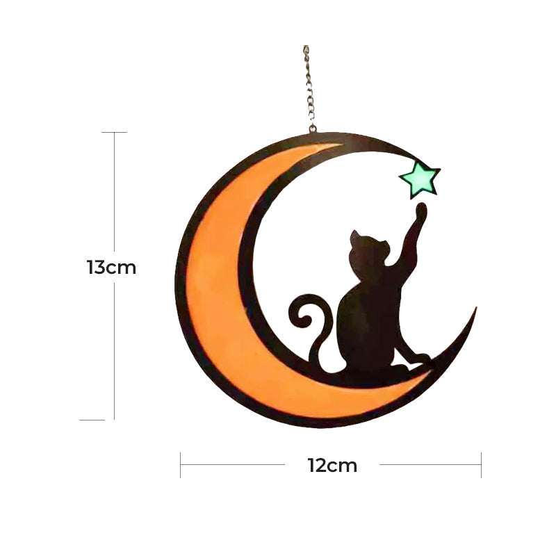 Cute Cat Acrylic Pendant Necklace - Halri