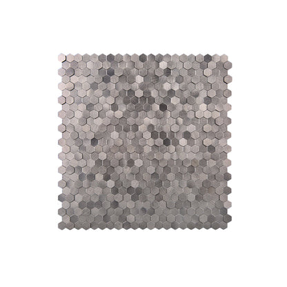 Decorative Self Adhesive Hexagon Mosaic Wall Tiles
