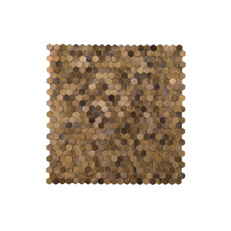 Decorative Self Adhesive Hexagon Mosaic Wall Tiles
