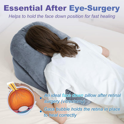 Contour Support Pillow for Stomach Sleepers Post Surgery