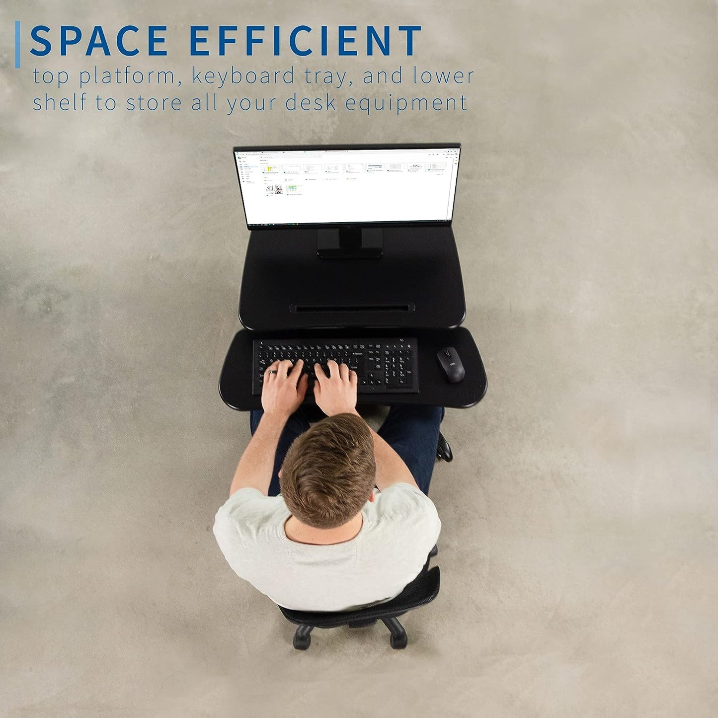 Portable Home Office Laptop Desk Cart