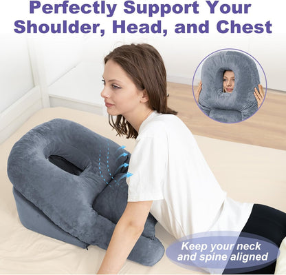 Contour Support Pillow for Stomach Sleepers Post Surgery