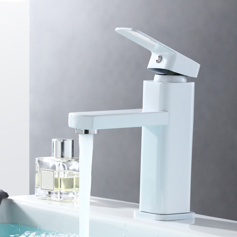Single Handle Bathroom Sink Faucet Low Arc Mixer Tap