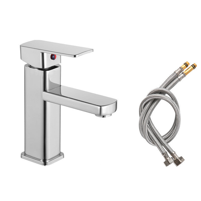 Single Handle Bathroom Sink Faucet Low Arc Mixer Tap