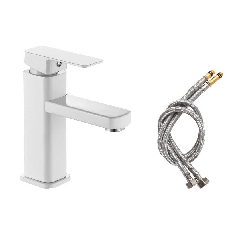 Single Handle Bathroom Sink Faucet Low Arc Mixer Tap