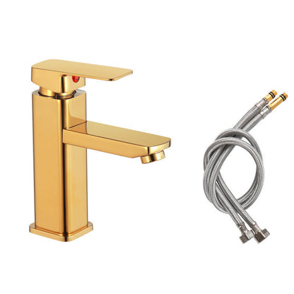 Single Handle Bathroom Sink Faucet Low Arc Mixer Tap