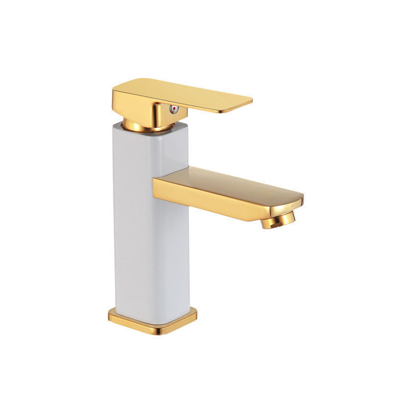 Single Handle Bathroom Sink Faucet Low Arc Mixer Tap