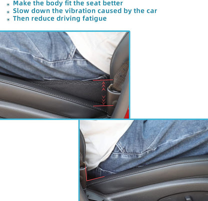 Comfortable Car Seat Cushion for Adults - Support Booster Pad